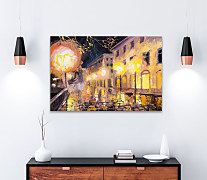 Obraz Maľovaná ulička pod hradom 1662